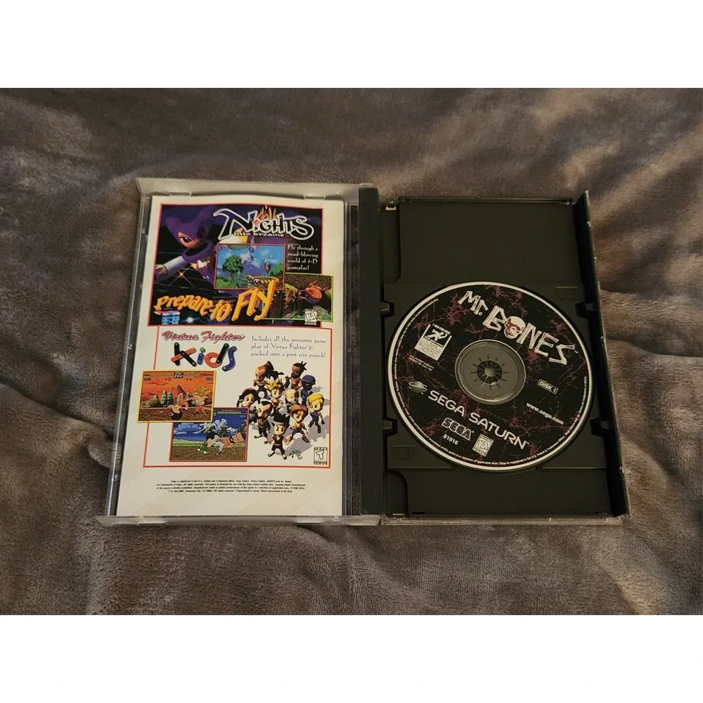 Mr. Bones (Sega Saturn, 1996) CIB
